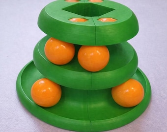 JUGUETE PARA GATO cazador de pelotas