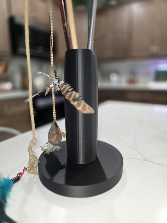 Cat wand organizer