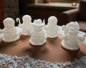 Decoración navideña de terror