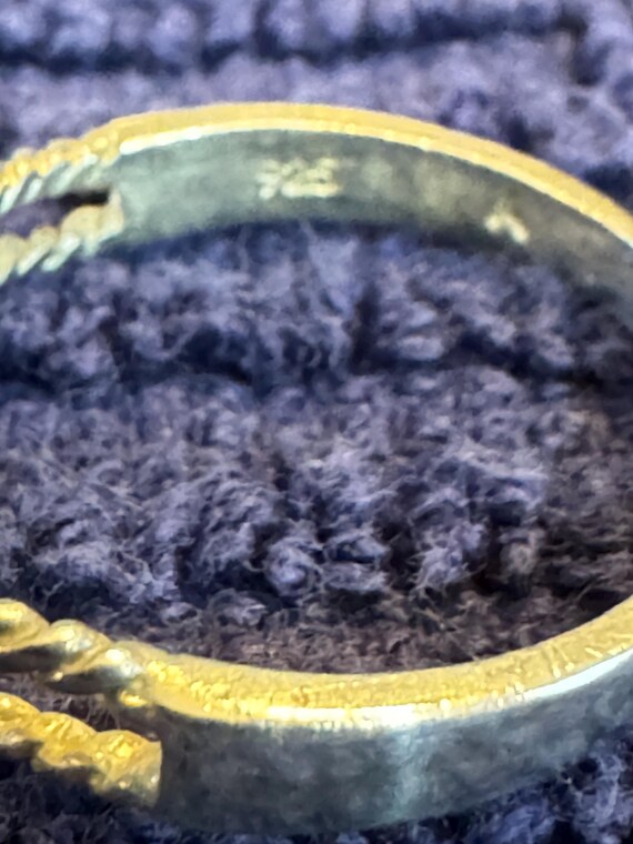 Silver ring with rose design 925 silver - image 5