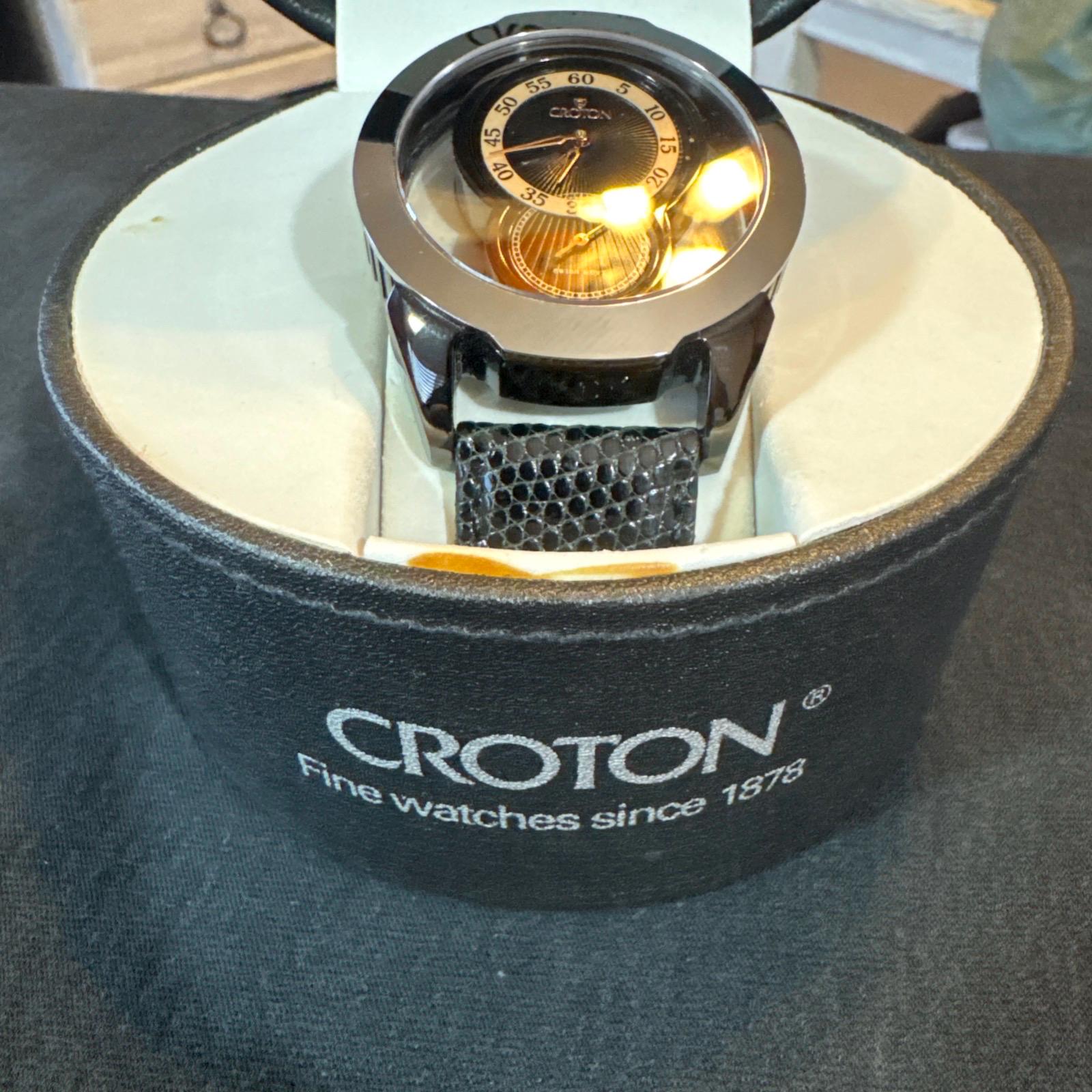 Croton watch - Etsy 日本