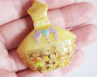 Magic Potion Necklace, Star Jewelry, Magical Girl, Kawaii Jewellery, Potion Bottle