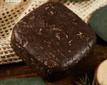 Handmade He Shou Wu Shampoo Bar, Natural Hair Strengthening Soap