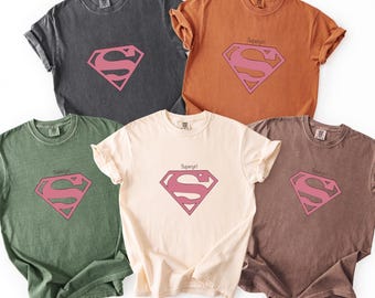 Girls Will be Girls Shirt, Supergirl, Strong American Women T-Shirt, Independence Day Gift for Her, USA T-shirt
