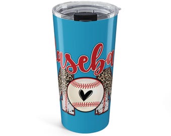 Baseball Love Stainless Steel Tumbler – 20oz Sports Drinkware