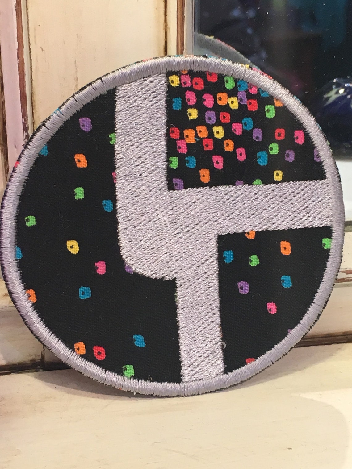 Disco Biscuits CUSTOMIZED Circle Logo Iron On Patch Multiple Etsy