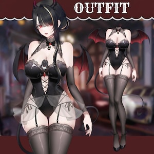 Strój VTubera Księżniczki Wampirów, Model Live2D