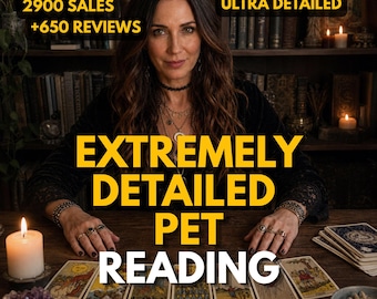 Same Hour Pet Psychic Reading,Living Pet Reading,Deceased Pet Reading,Animal Communicator,Cat or Dog Tarot Reading,Fast Pet Psychic Reading