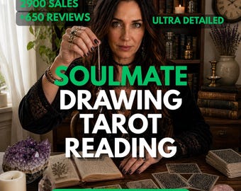 Dessin âme sœur et lecture de tarot à la même heure | Croquis du futur mari | Portrait d'artiste psychique | Prédiction précise de l'amour | Flamme jumelle