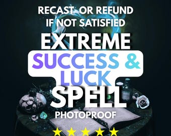 Success & Luck Spell | SAME DAY Casting for Prosperity and Abundance | Attraction of Fame, Love and Fortune | Powerful Energy Alignment