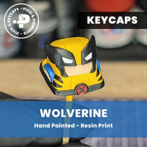 Teclas - Garras de Adamantium - Pintadas à mão