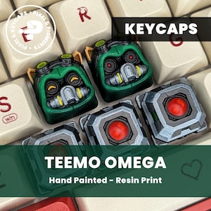 Toetsenbordkapjes - Teemo Shroom - Handgeschilderd