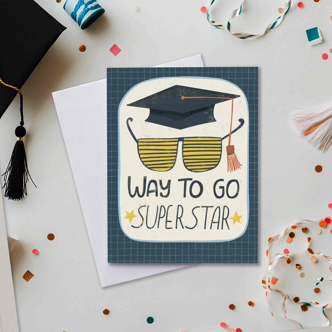 Graduation Card Congratulations Graduate Greeting Card for Grad Class ...