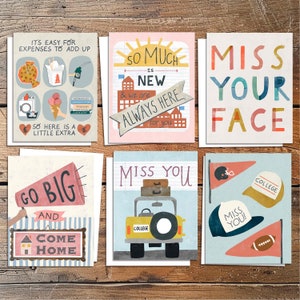 Note Cards Gift for College Gift from Mom College Care Package Gift for Daughter College Unique Gift University Miss You Gift Box Freshman