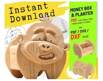 Woodworking Monkey no.4  Design for Unique Home & Garden Decoration | PDF | SVG | DXF | Scroll Saw