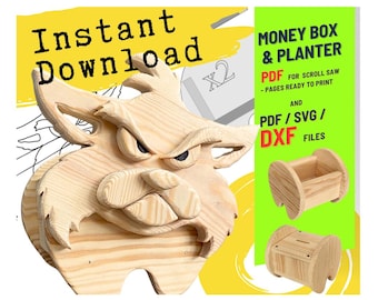 Woodworking Cat no.3 Design for Unique Home & Garden Decoration | PDF | SVG | DXF | Scroll Saw