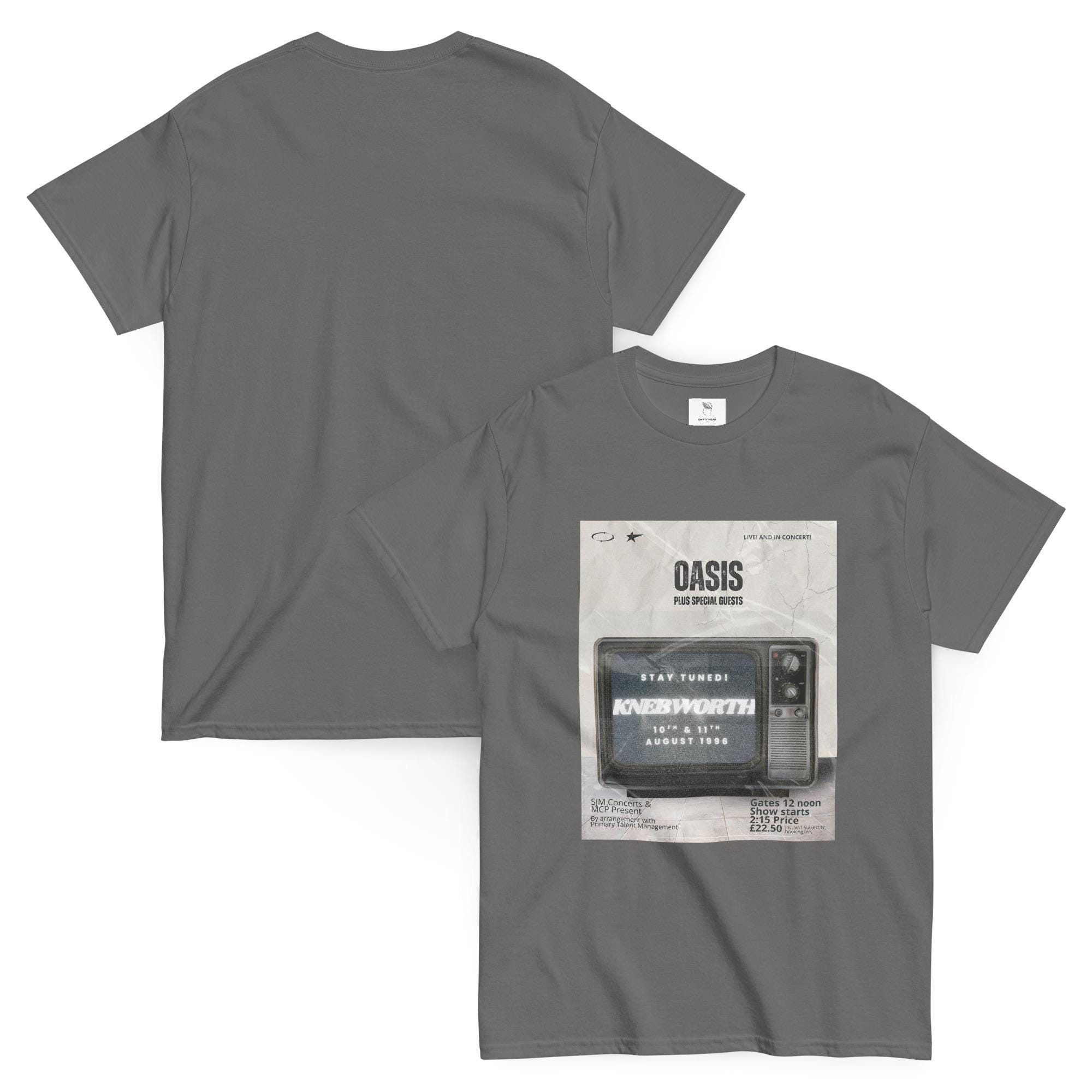 Oasis T Shirt Knebworth - Etsy