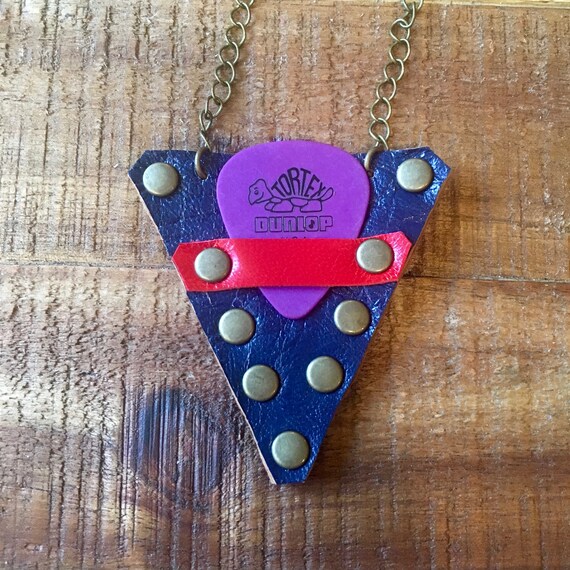 Guitar Pick Case Guitar Player Gift Guitar Pick Leather Etsy UK