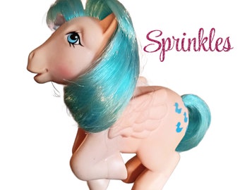 Sprinkles Pegasus My Little Pony G1,  Vintage My Little Pony