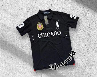 Polo Ralph Lauren "london" Big Pony Chief Keef T-shirt - Size S - Etsy