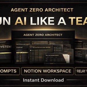 ent Zero Architect | Multi-AI-besturingssysteem | AI-workflowframework | Begrip werkruimte | 50+ prompts