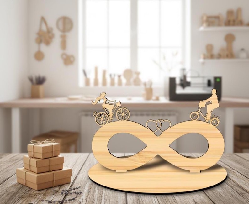 Infinity Love Design Laser Cut File : DXF CDR PDF Dwg Svg Files ...