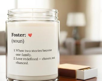 Foster Family Definition Print | Adoption Wall Art (Digital Download)