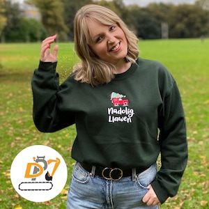 Welsh Christmas Jumper Nadolig Llawen - The DPJ Foundation - children and adults