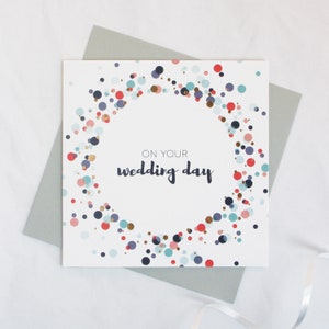 Kupferfolie Hochzeitskarte