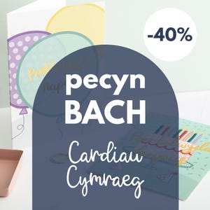UITVERKOOP: KLEINE Welsh-kaartenbundel: 40% korting! Verjaardagskaarten, bedankkaarten en meer