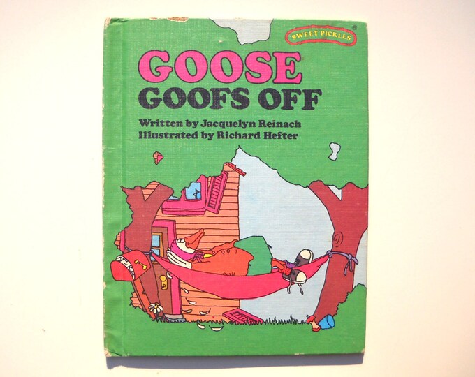 Vintage Sweet Pickles Book Goose Goofs Off Etsy