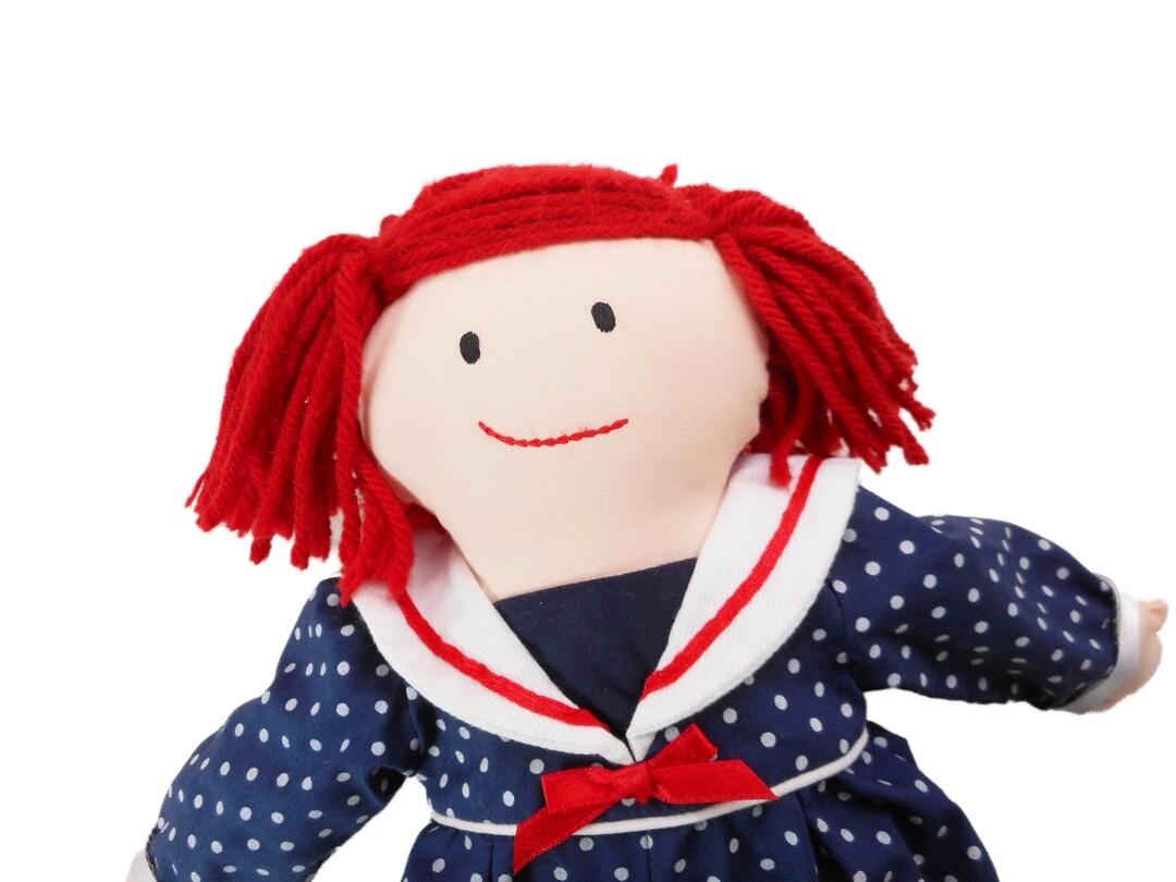 Madeline Doll by Eden Toys 1994 Soft Toy Etsy