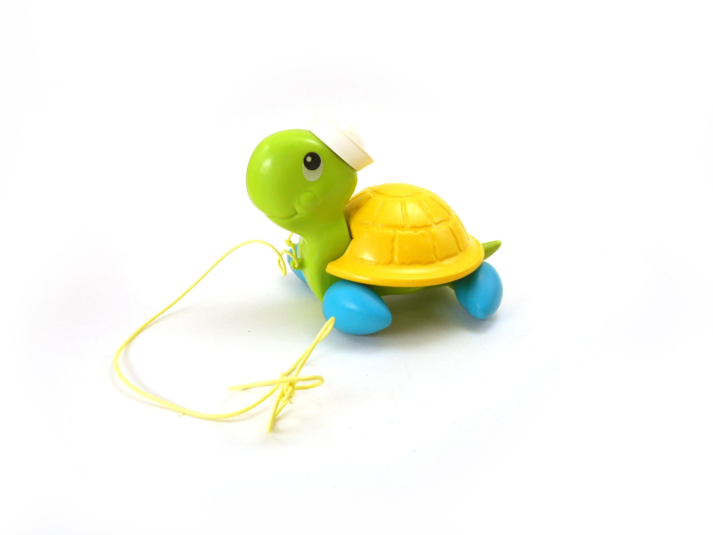 Fisher Price Turtle Pull Toy - Etsy