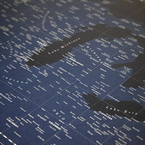 Typographic Heartland Map