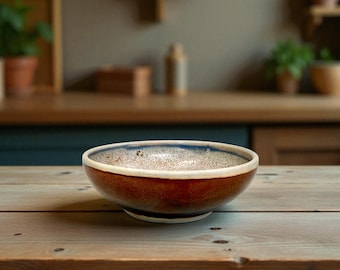 Red Soup Bowl - Ceramic 6"