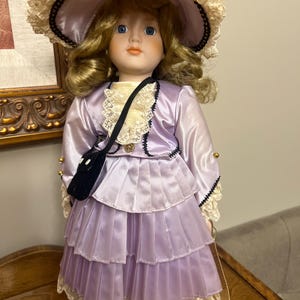 Beatrice Porcelain Doll - Etsy