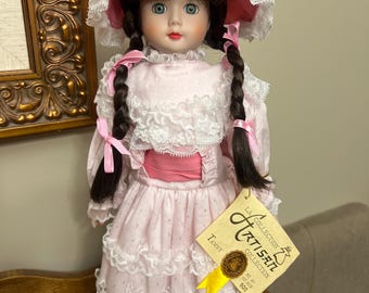 Vintage Musical Porcelain Doll “april” CHSN Limited Production