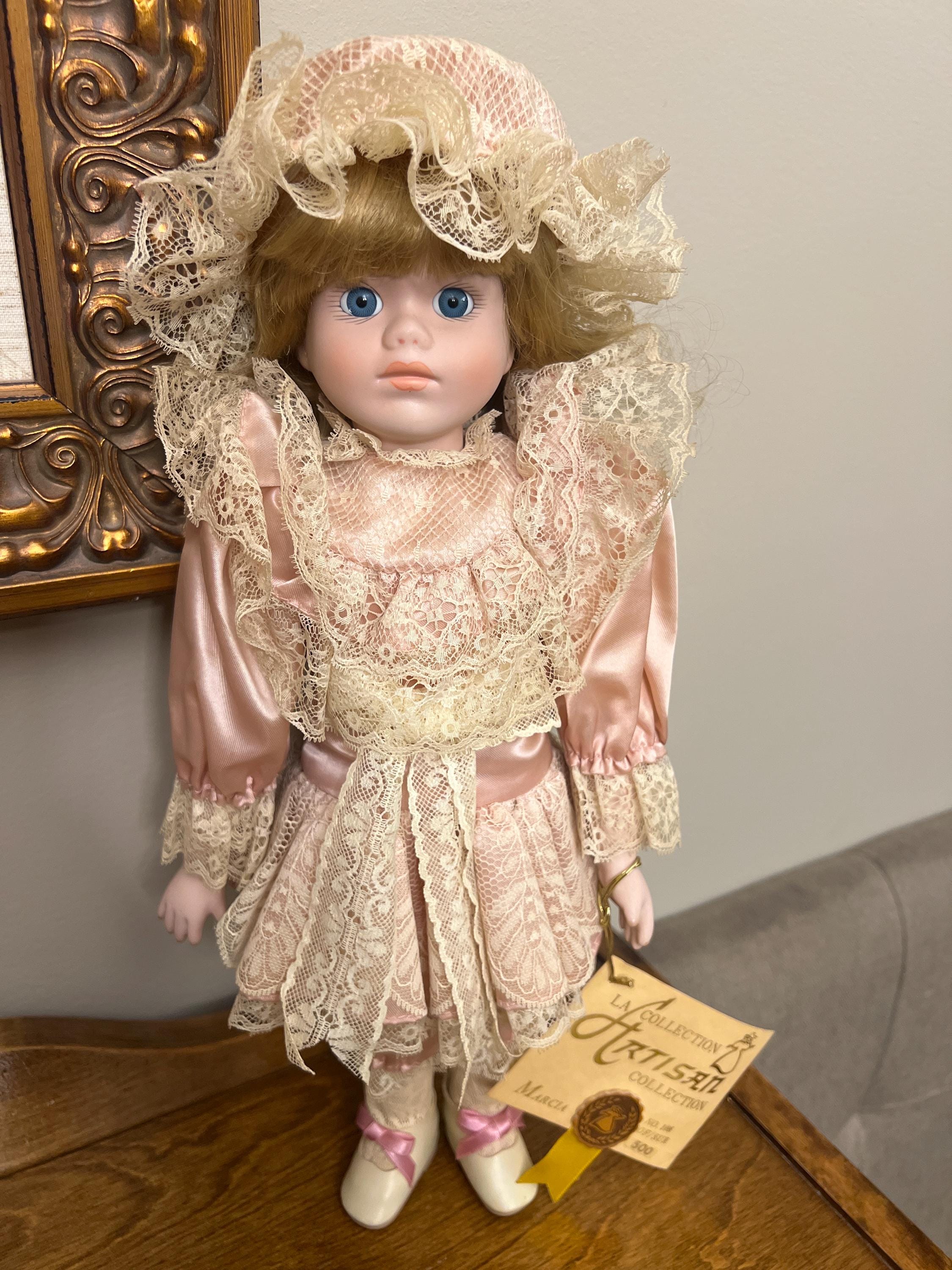Vintage 1989 “marcia” Porcelain Doll • La Collection Artisan