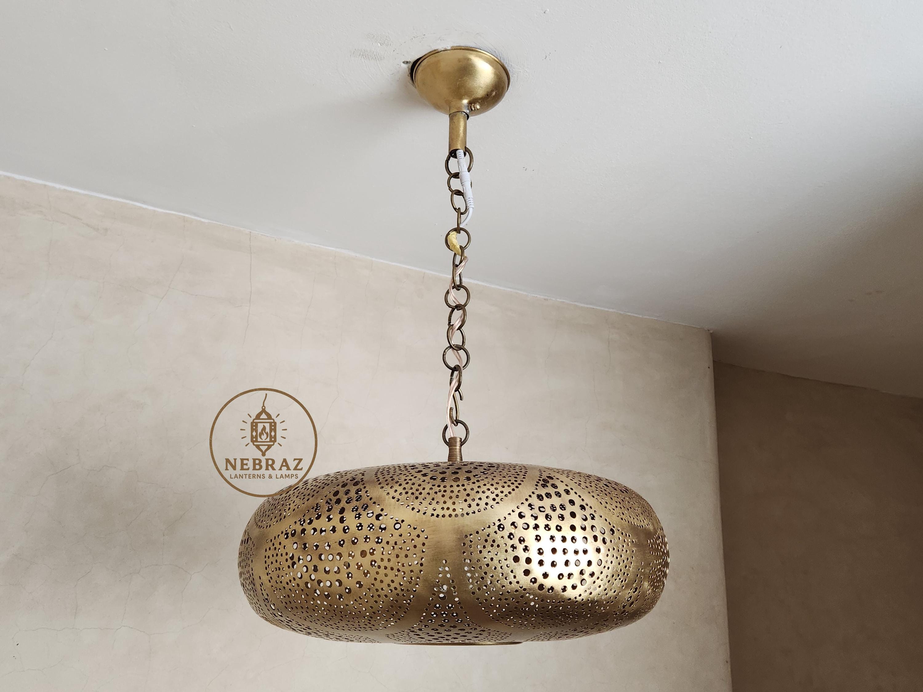 モロッコ真鍮ライト - Etsy 日本