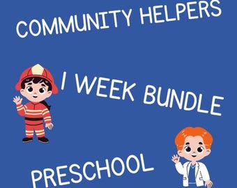 Preschool Community Helpers Printables