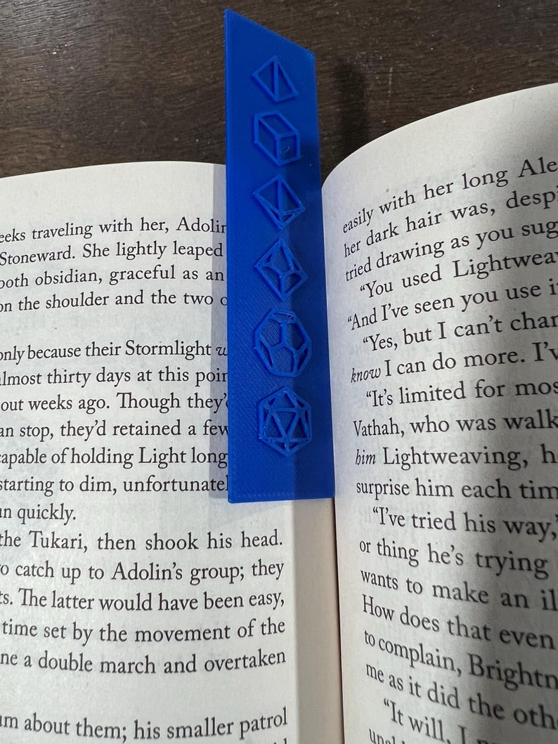 Dice Goblin Bookmark - Polyhedral Dice Shapes - Etsy