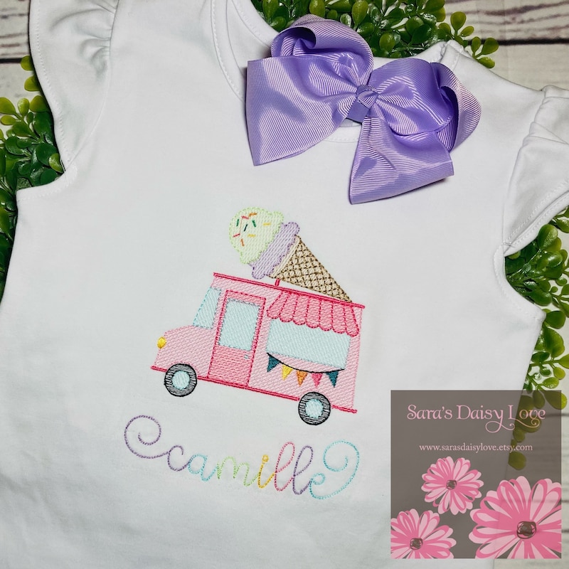 Girls Ice Cream Truck Dress