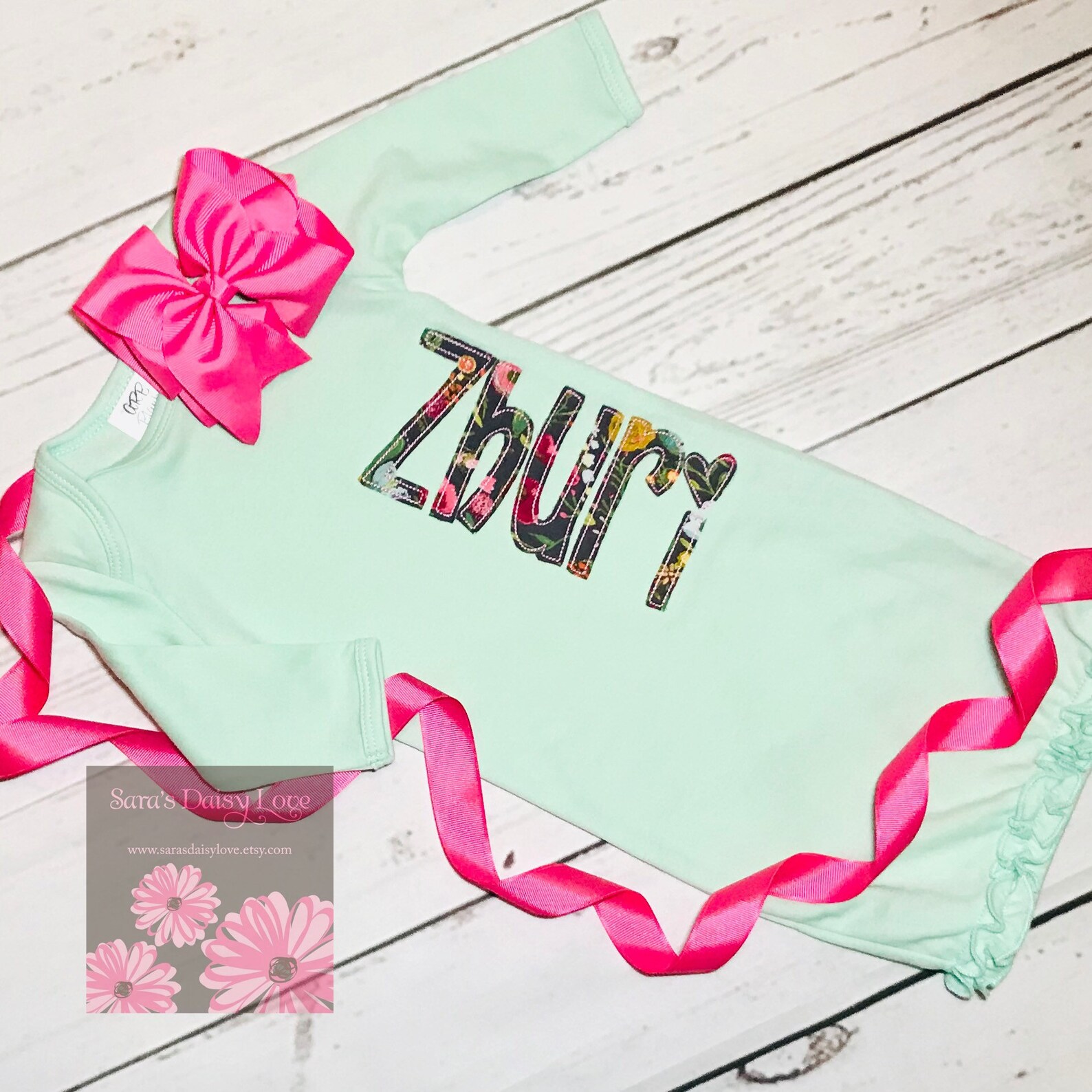 personalized-baby-gown-baby-gown-with-name-infant-gown-with-etsy