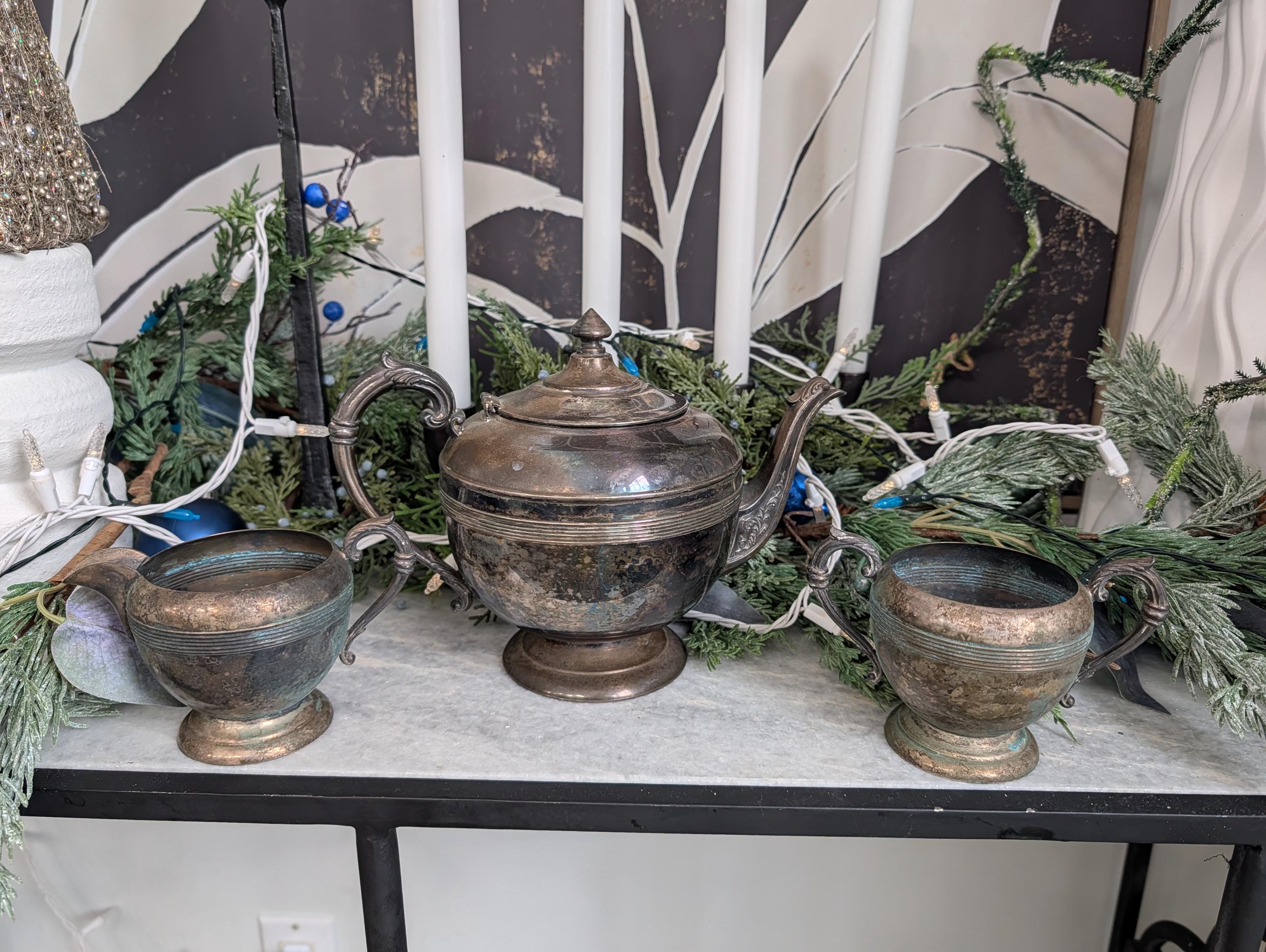 【Joseph Rodgers】 エドワーディアンのティーセット Joseph Rodgers】 エドワーディアンのティーセット Joseph Rodgers