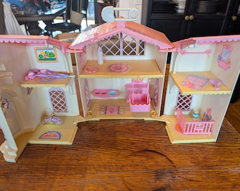 Vintage 1985 My Little Pony Baby House Playset G1 MLP Nursery Dollhouse with Accessories