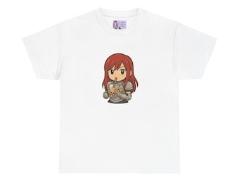 Uniseks zwaar katoenen T-shirt