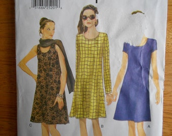 Vogue Pattern 9625 Misses' Dress      circa 1997      Uncut