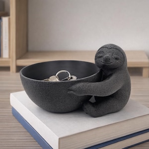 Animal-Inspired Versatile Bowl | Catchall Trinket Dish "Sloth & Found"