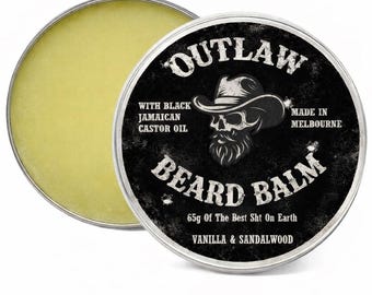 OutLaw Premium Beard Balm - Vanilla & Sandalwood