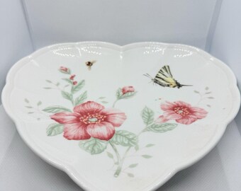 Lenox Butterfly Meadows hartvormig bord/schotel